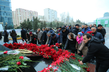 26 fevral 2026-cı il tarixində Xocalı soyqırımının 34-cü ildönümü ilə əlaqədar “Ana harayı” abidəsinin ziyarəti